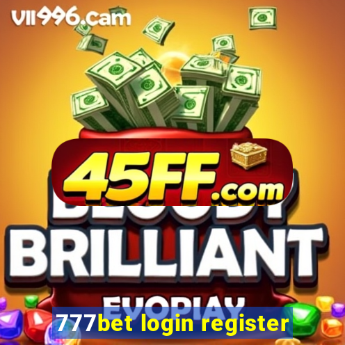 777bet login register